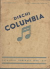 Dischi Columbia catalogue cover, January - June 1936