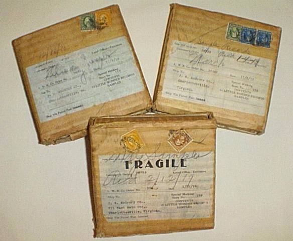 Boxes used to ship