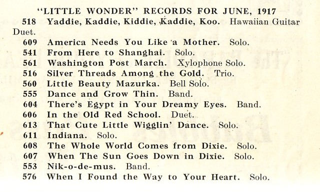 The Tuneful Yankee listing